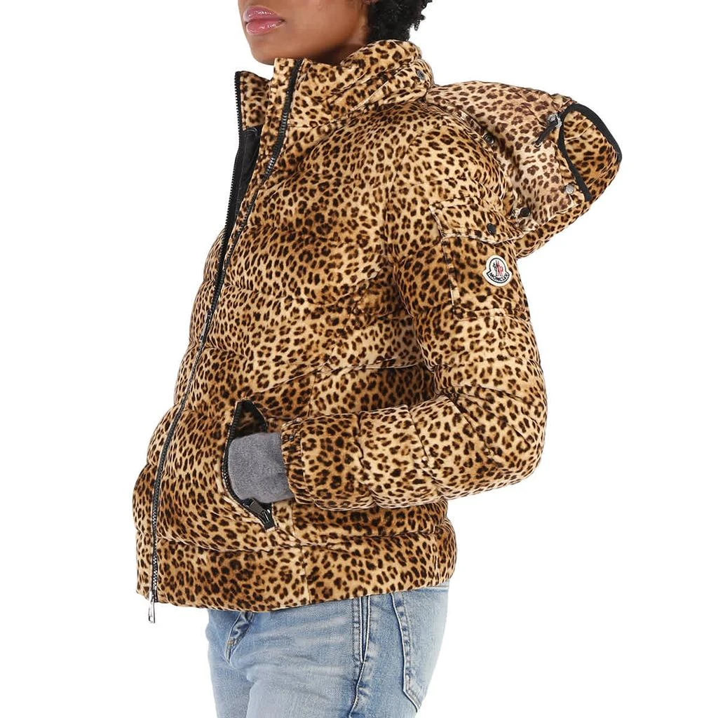 商品Moncler|Moncler Ladies Bady Leopard Print Down Jacket, Brand Size 1 (Small),价格¥5888,第2张图片详细描述
