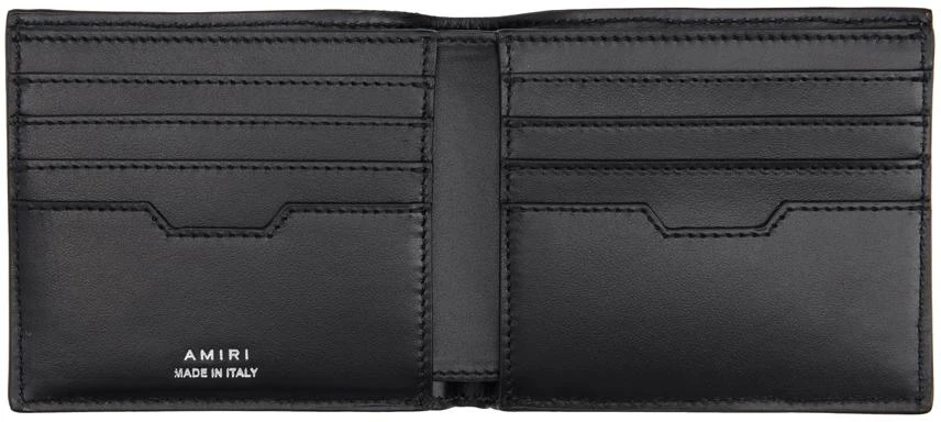 商品AMIRI|Black & Gray MA Quad Bi-Fold Wallet,价格¥4171,第3张图片详细描述