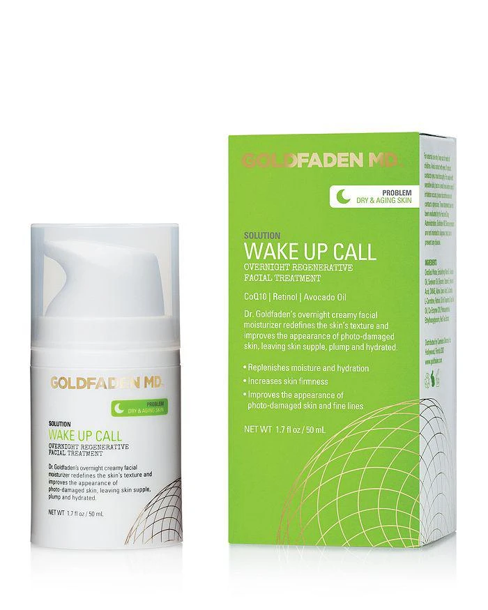 商品Goldfaden MD|Wake Up Call Overnight Regenerative Facial,价格¥658,第2张图片详细描述