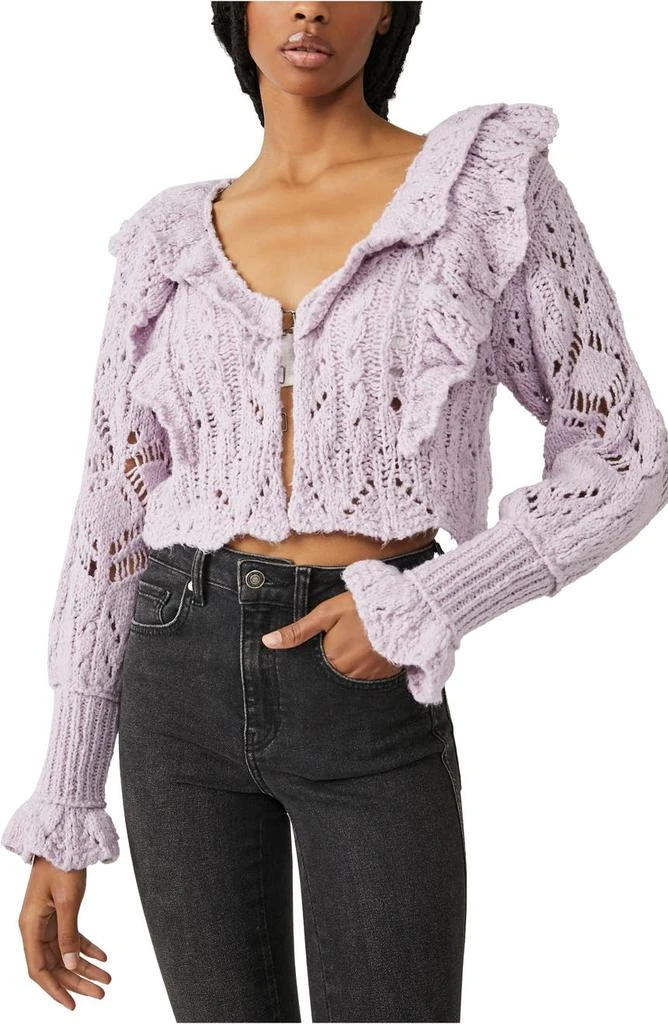 商品Free People|Avery Crop Cardigan,价格¥250,第1张图片