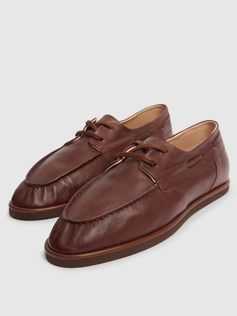 商品AURALEE|Soft Leather Boat Shoes,价格¥8354,第2张图片详细描述