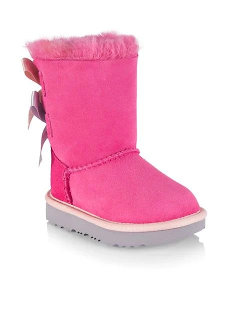 商品[国内直发] UGG|【EU23.5】童鞋Baby's, Little Girl's & Girl's Bailey Bow II Boots,价格¥408,第1张图片