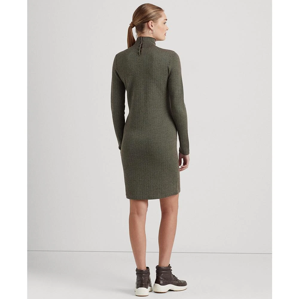 商品Ralph Lauren|Petite Turtleneck Sweater Dress,价格¥594,第2张图片详细描述