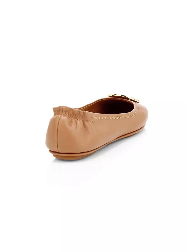 商品Tory Burch|Minnie Leather Ballet Flats,价格¥1731,第3张图片详细描述