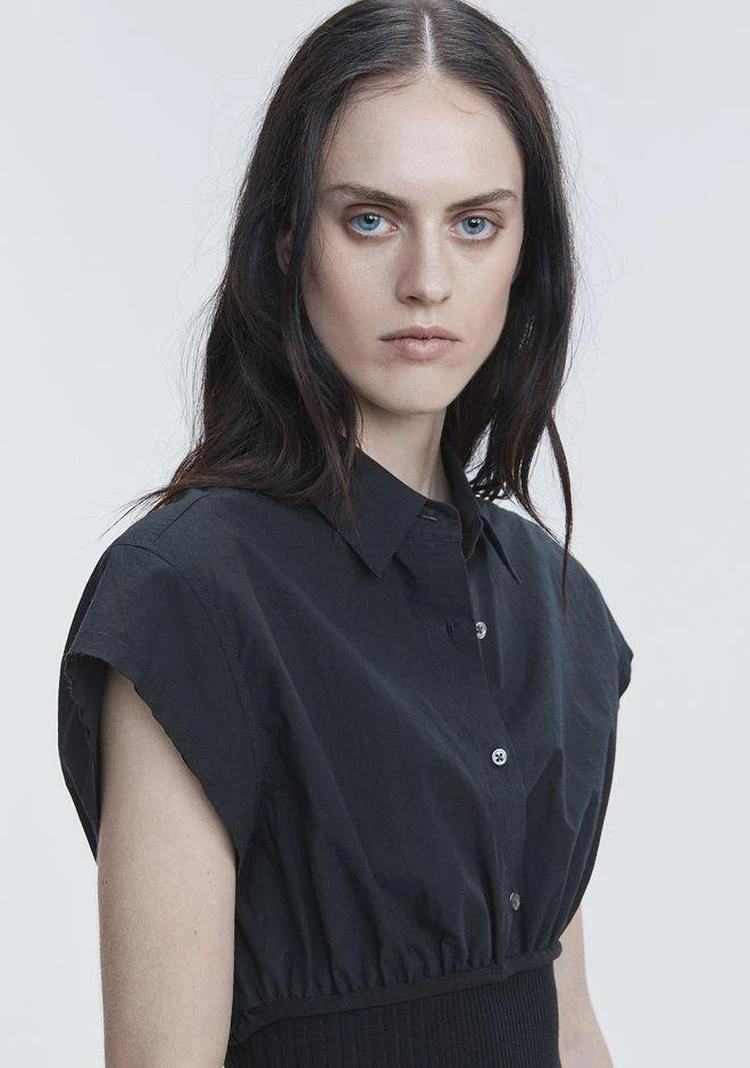 商品Alexander Wang|WASHED POPLIN TOP ,价格¥753,第4张图片详细描述