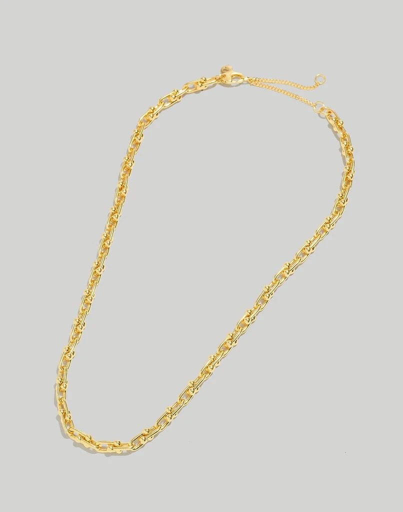 商品Madewell|U-Link Chain Necklace,价格¥262,第3张图片详细描述