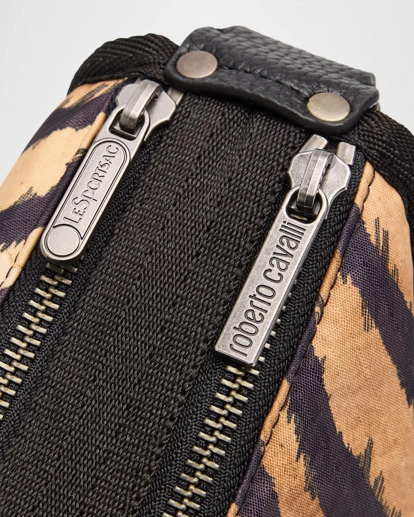x Roberto Cavalli Torino Zebra-Print Crossbody Bag 商品
