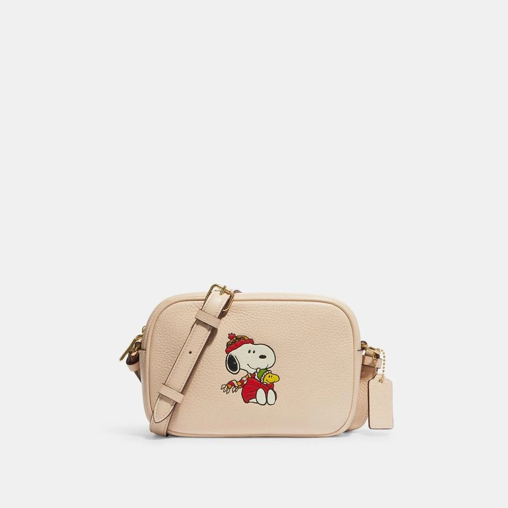 商品Coach|Coach Outlet Coach X Peanuts Mini Jamie Camera Bag With Snoopy Cuddle Motif,价格¥1140,第1张图片