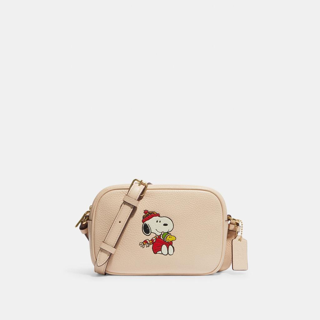 商品Coach|Coach Outlet Coach X Peanuts Mini Jamie Camera Bag With Snoopy Cuddle Motif,价格¥1054,第1张图片