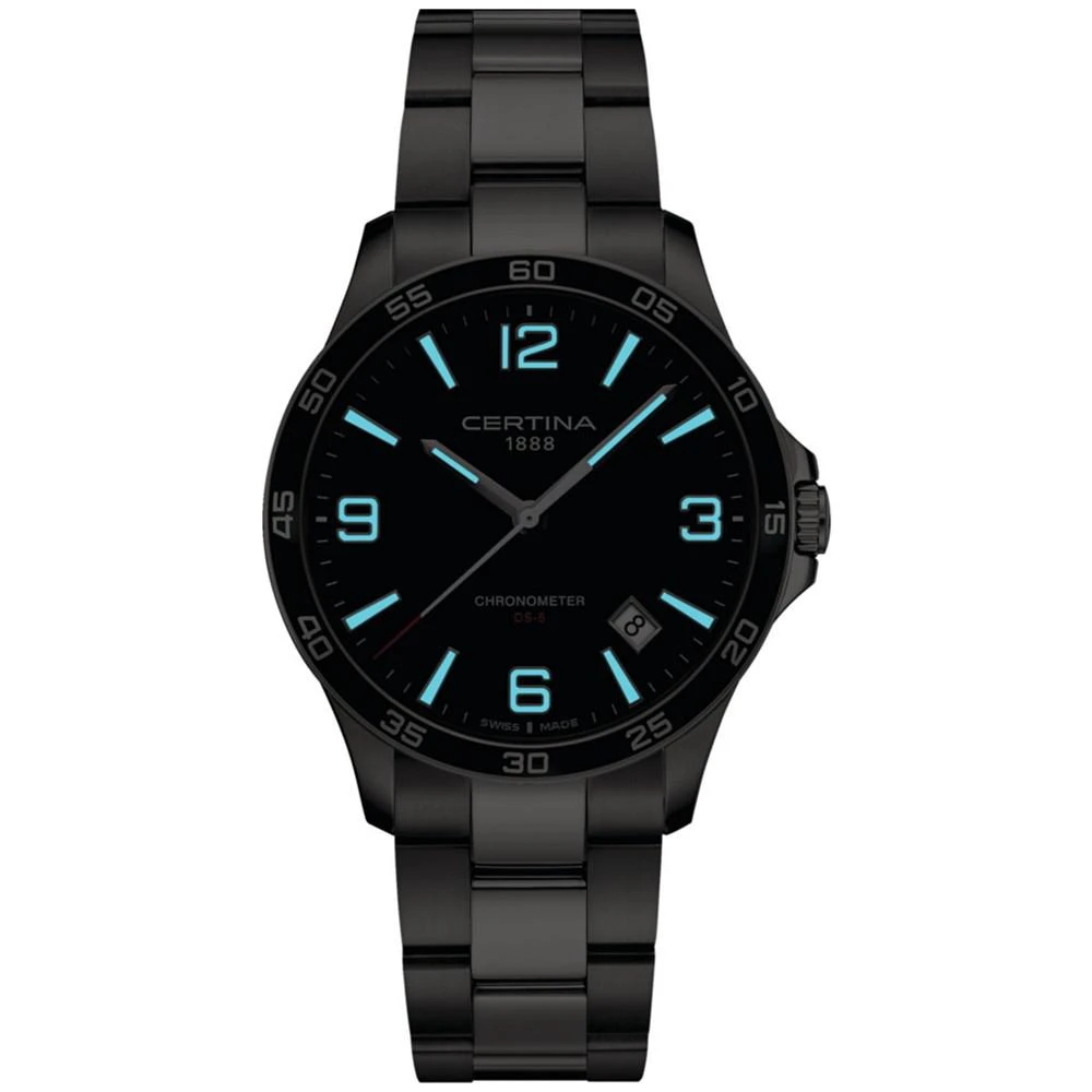 商品Certina|Men's Swiss DS-8 Stainless Steel Bracelet Watch 42mm,价格¥3898,第4张图片详细描述