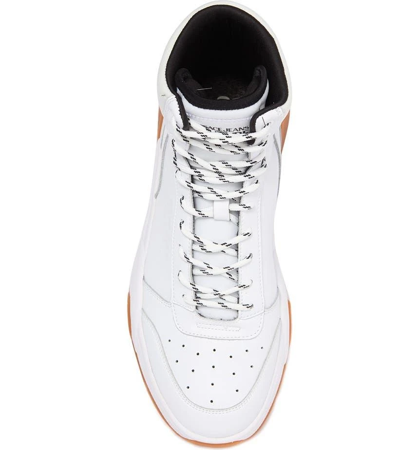 商品Versace|High Top Exaggerated Sole Sneaker,价格¥1411,第4张图片详细描述