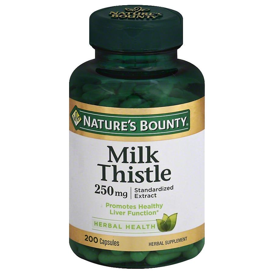 Nature's Bounty | Milk Thistle 250 mg Dietary Supplement Capsules 213.95元 商品图片