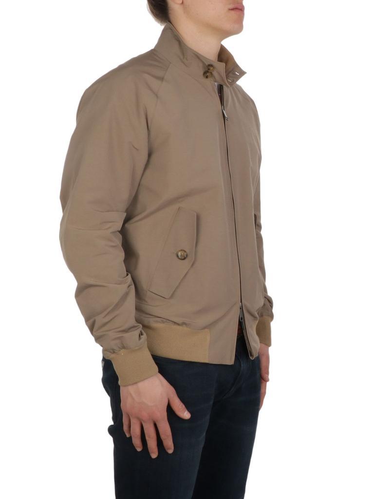 商品Baracuta|Baracuta Men's  Beige Cotton Outerwear Jacket,价格¥3027-¥3051,第4张图片详细描述