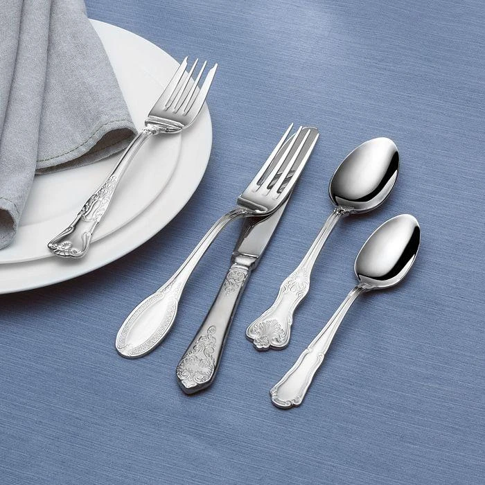 商品Wallace|Luxe 77 Piece Flatware Set, Service for 12,价格¥2232,第3张图片详细描述