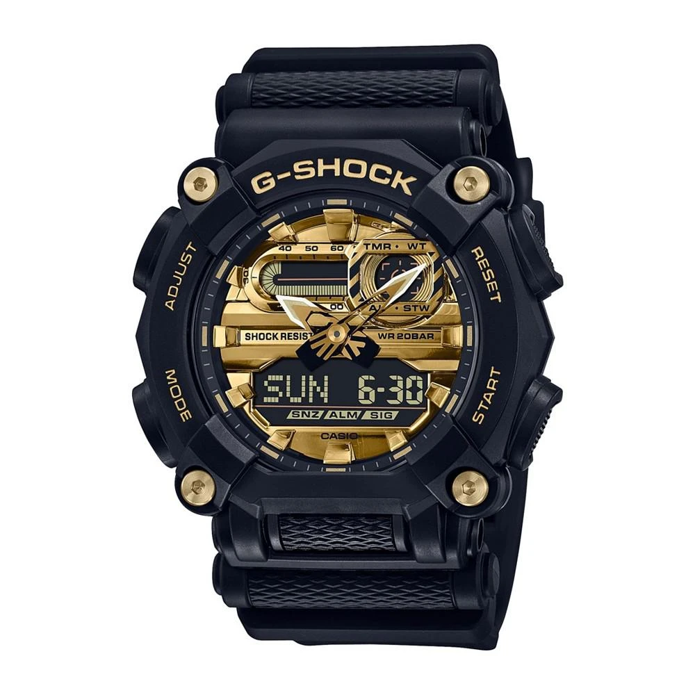 商品G-Shock|Men's Black Resin Watch 49.5mm,价格¥1121,第1张图片