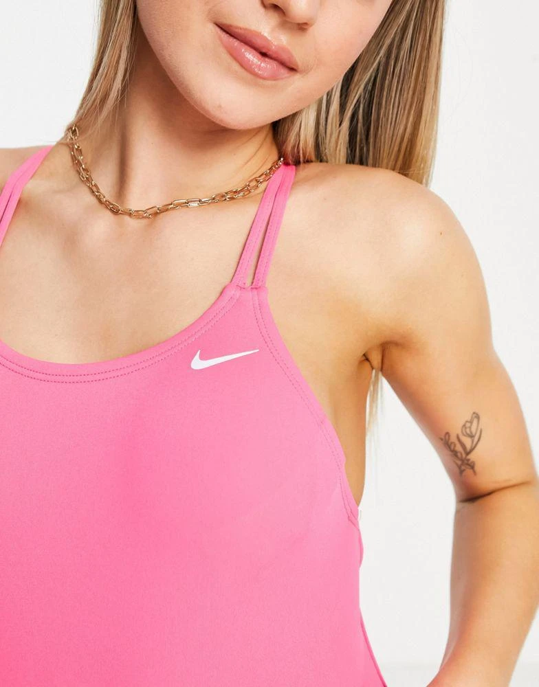 商品NIKE|Nike Swimming spiderback swimsuit in pink,价格¥386,第3张图片详细描述