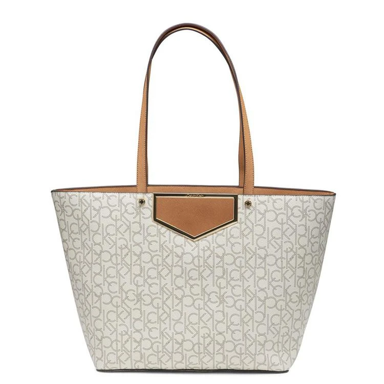 商品Calvin Klein|Ashlynn Signature Extra-Large Tote,价格¥497,第1张图片