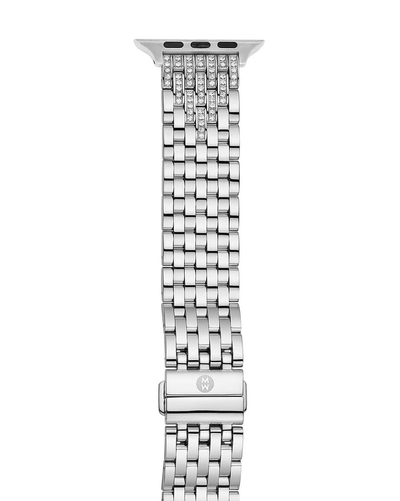 商品Michele|7-Link Stainless Steel Diamond Bracelet for Apple Watch,价格¥24477,第2张图片详细描述