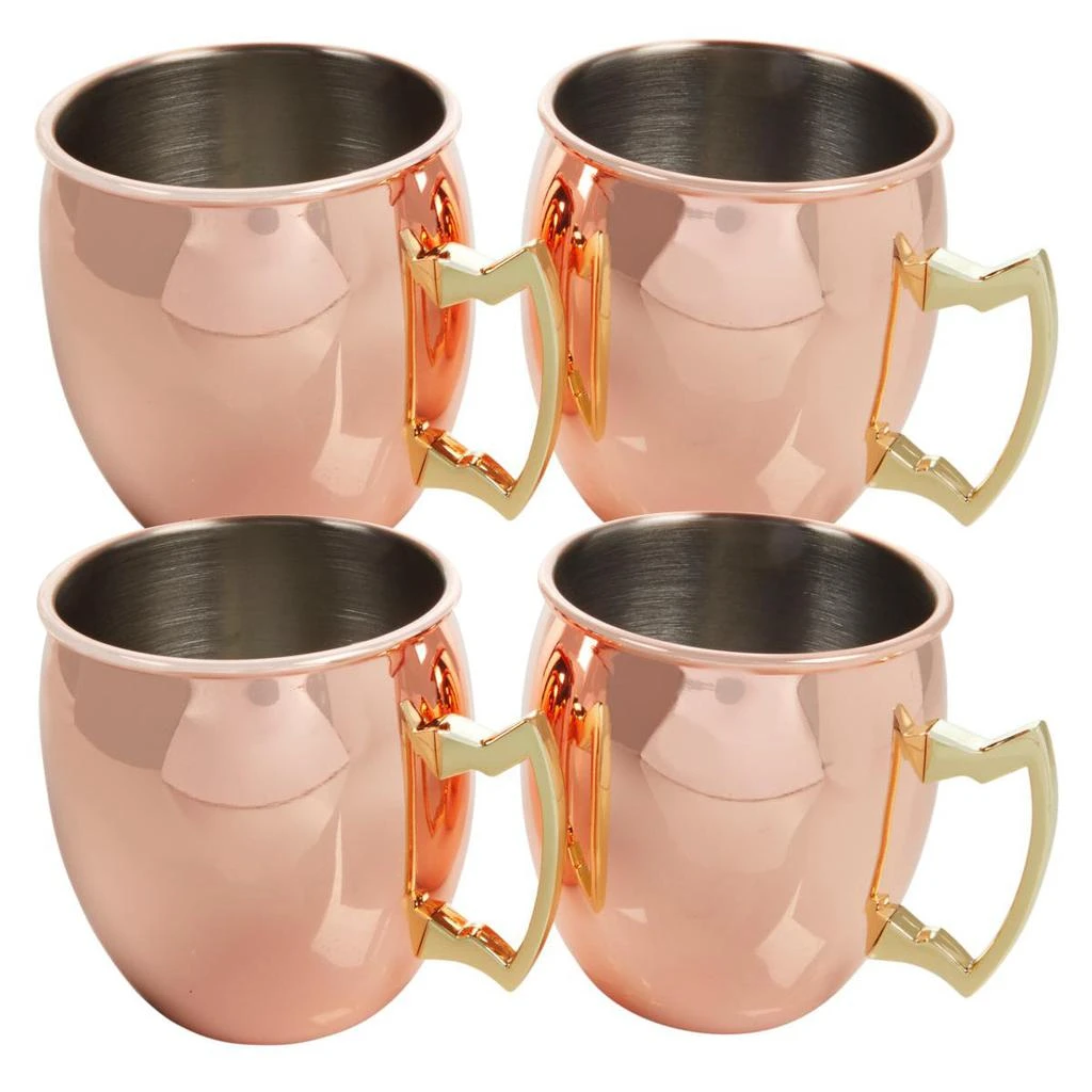 商品Wolfgang Puck|Wolfgang Puck Copper Mule Mugs – Set of 4,价格¥317,第1张图片