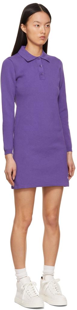 Purple 'The 3/4 Tennis Dress' Dress商品第2张图片规格展示