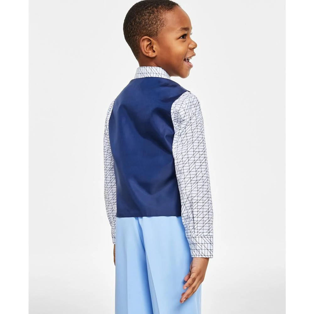 商品Calvin Klein|Little Boys 4-Pc. Performance Vest Set,价格¥333,第5张图片详细描述