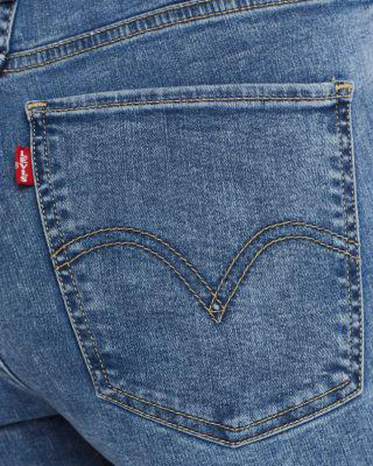 商品Levi's|Mile High Super Skinny Jeans in Underrated,价格¥262,第4张图片详细描述