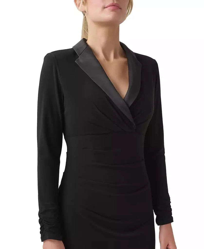 商品Adrianna Papell|Women's Jersey Tuxedo Sheath Dress,价格¥779,第4张图片详细描述