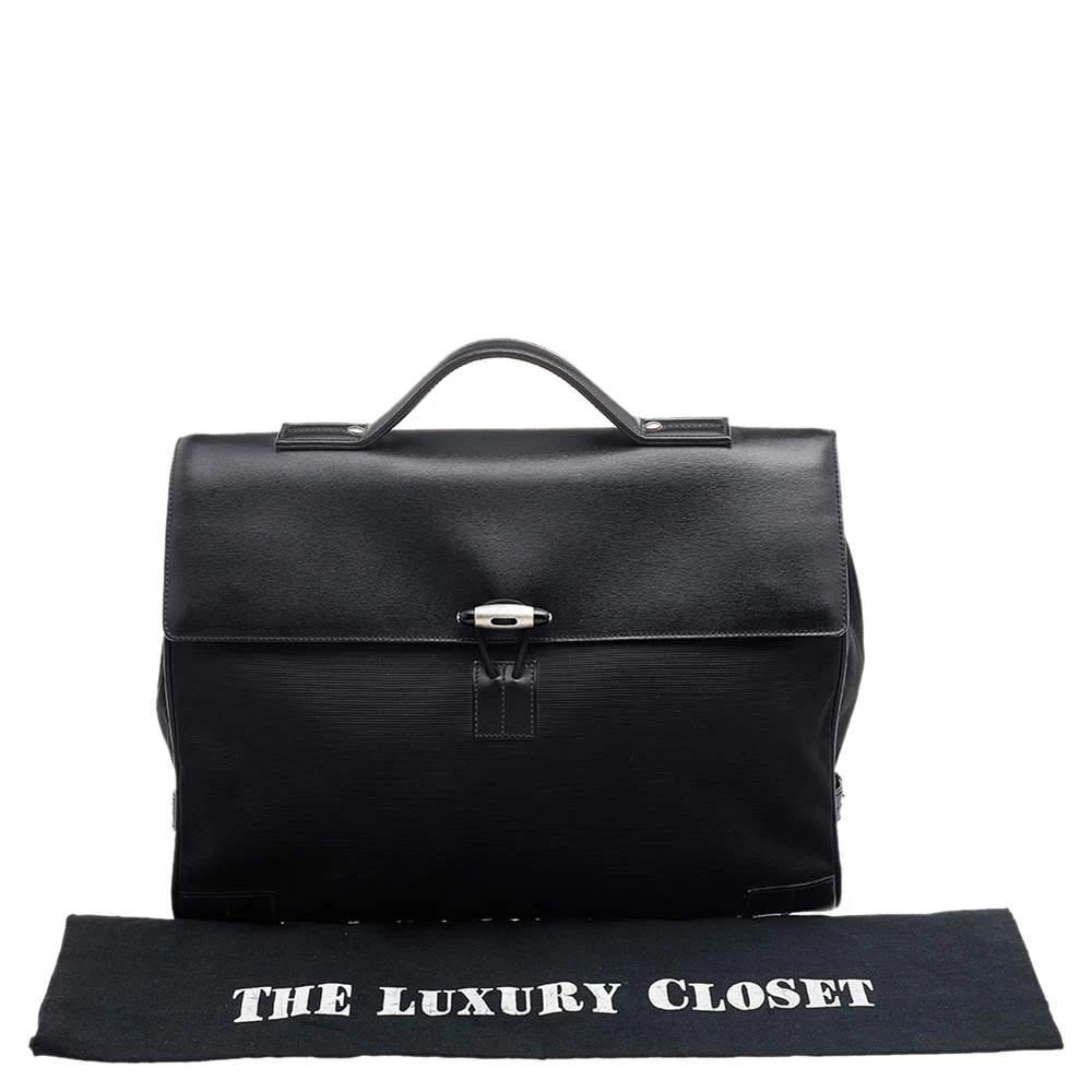 Montblanc Black Leather and Nylon Briefcase 商品