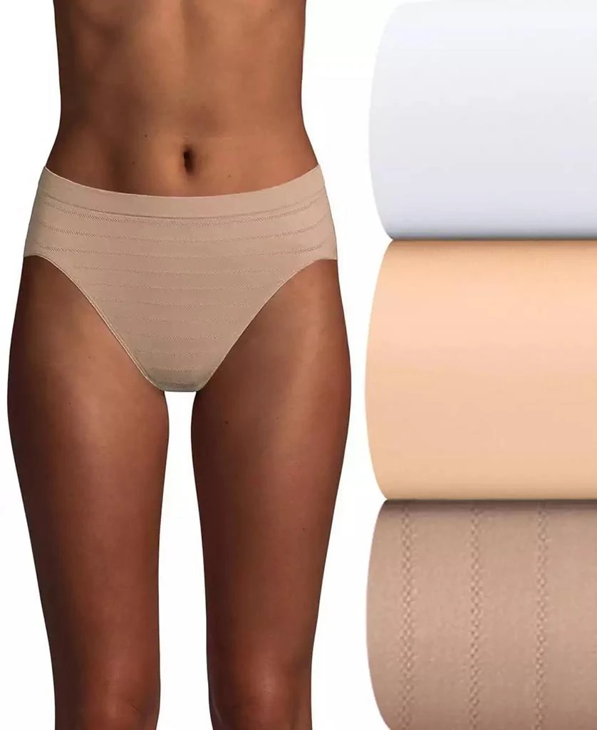 商品Bali|Women's 3-Pk. Cool Comfort Microfiber Brief Underwear AK83,价格¥167,第1张图片