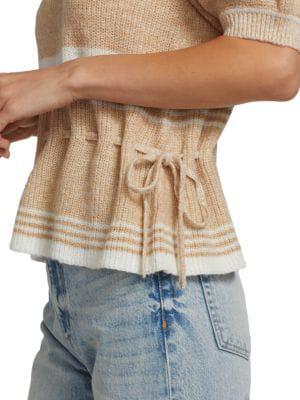 Self-Tie Crochet Sweater商品第4张图片规格展示