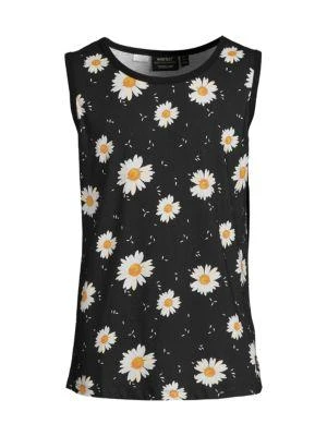 商品WeSC|Floral Sleeveless T Shirt,价格¥76,第3张图片详细描述