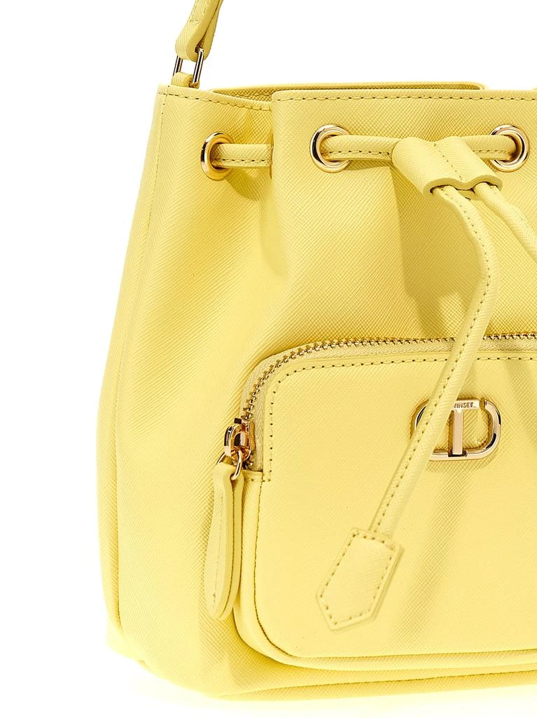 商品TWINSET|Portatutto Crossbody Bags Yellow,价格¥697,第3张图片详细描述