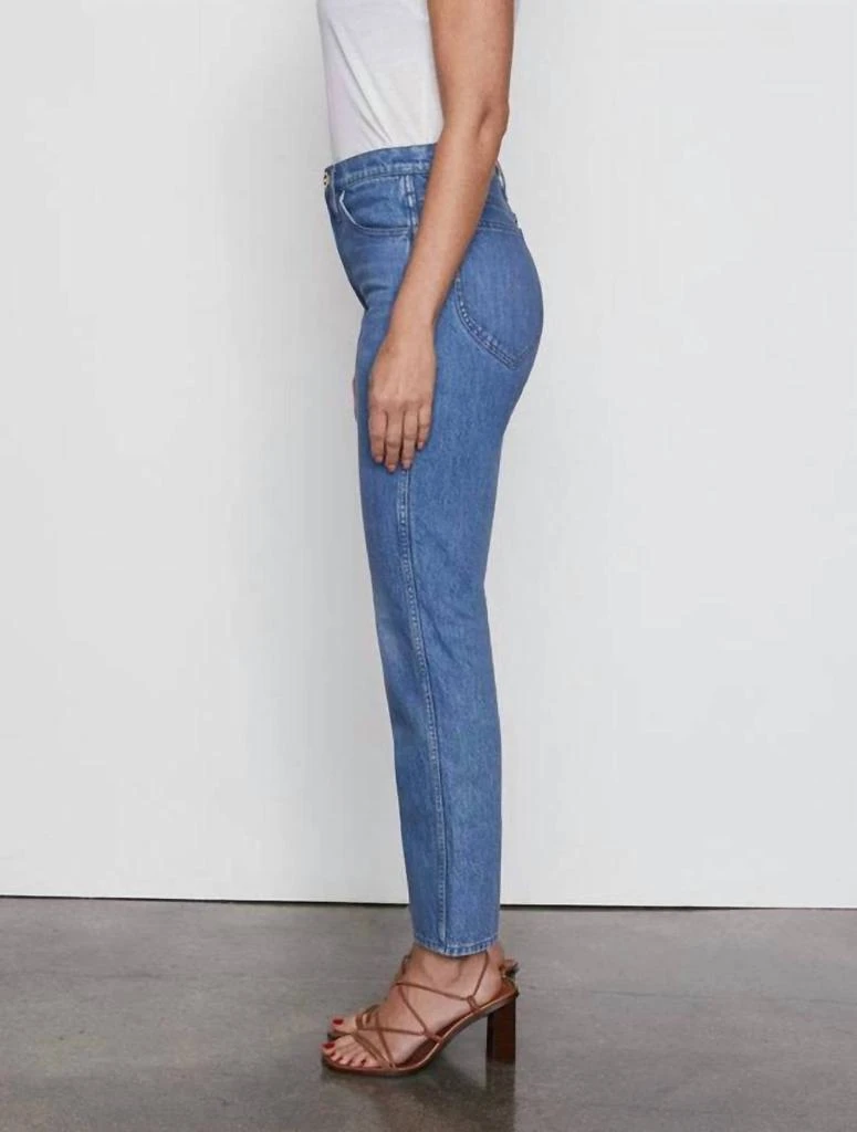 商品FRAME|Le Italien Straight Leg Jeans In Pure Blue,价格¥1621,第2张图片详细描述