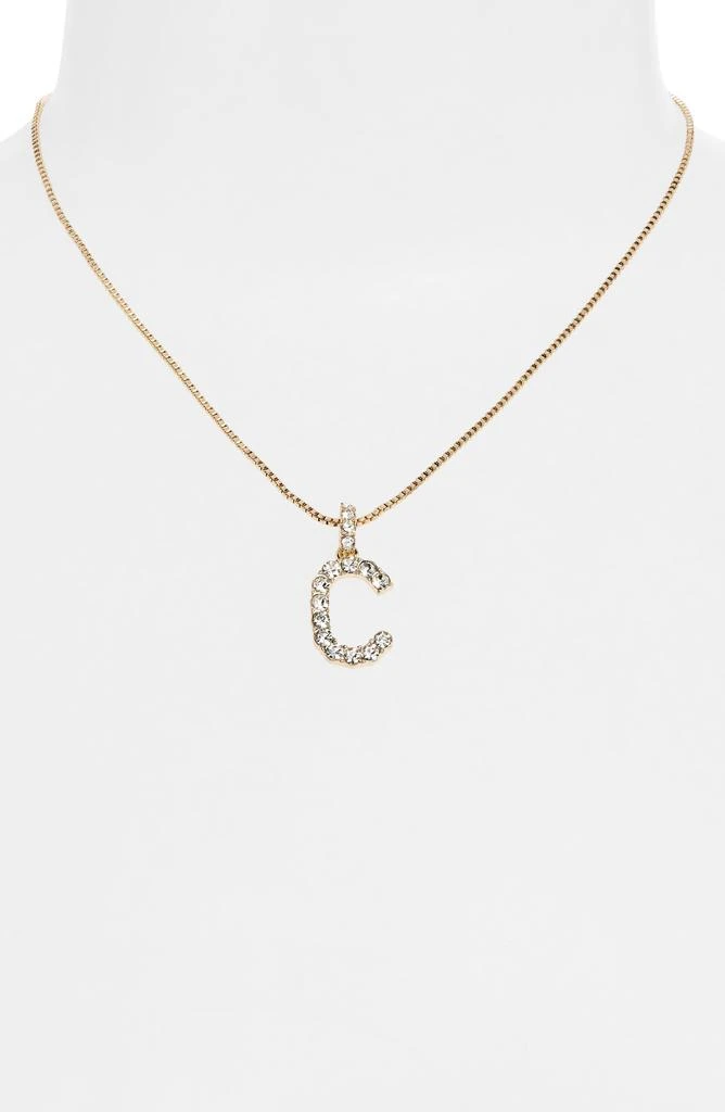 商品BAUBLEBAR|Crystal Initial Pendant Necklace,价格¥88,第3张图片详细描述