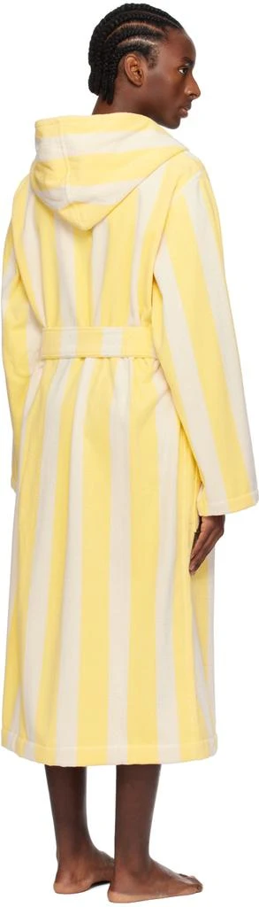 商品Tekla|Yellow Hooded Bathrobe,价格¥1158,第3张图片详细描述