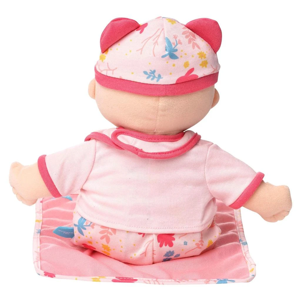 商品Manhattan Toy|Manhattan Toy Baby Stella Welcome Baby 6 Piece Bringing Home Baby Doll Set with Hat, Bib, Onesie, Cardigan, Magnetic Pacifier and Blanket,价格¥199,第4张图片详细描述