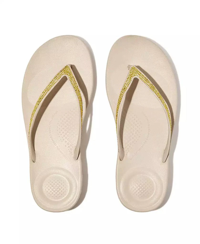 商品FitFlop|Women's Iqushion Sparkle Flip-Flop Sandal,价格¥376,第3张图片详细描述