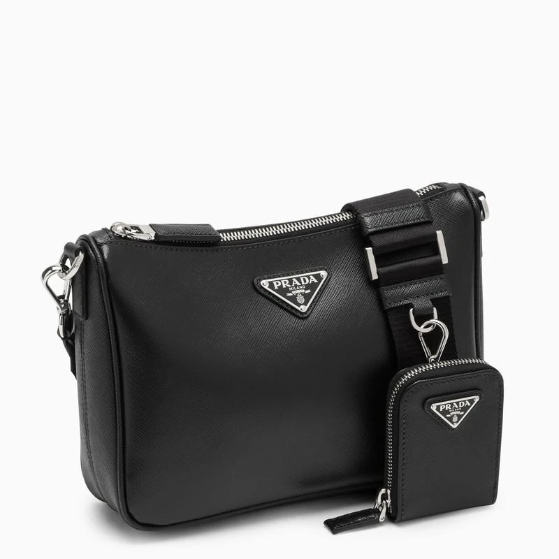 商品Prada|Small black saffiano shoulder bag,价格¥15130,第3张图片详细描述