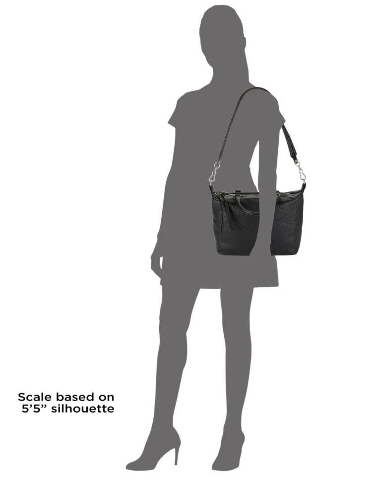 商品Vince Camuto|Holly Leather Satchel,价格¥716,第3张图片详细描述