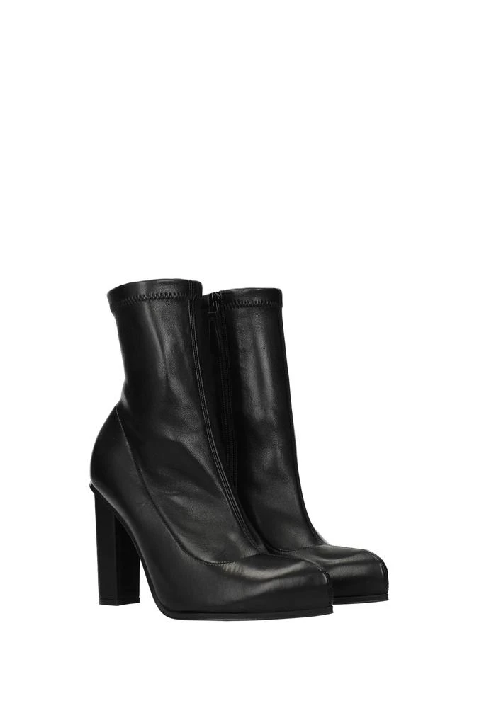 商品Alexander McQueen|Ankle boots Leather Black,价格¥3848,第2张图片详细描述