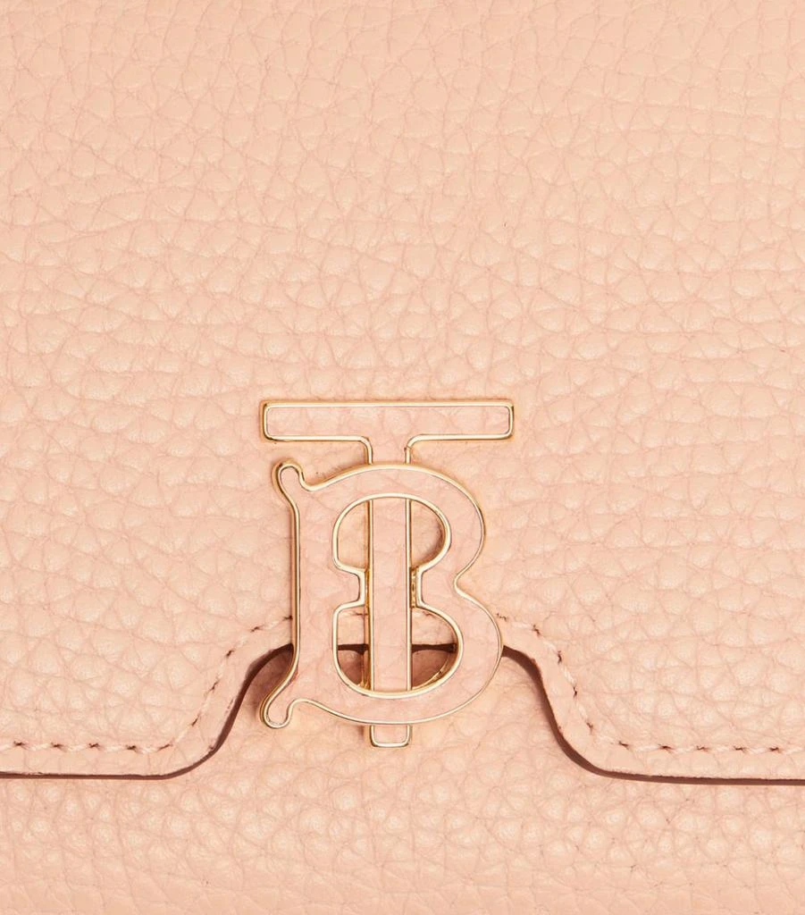 商品Burberry|Leather TB Monogram Folding Wallet,价格¥4146,第5张图片详细描述