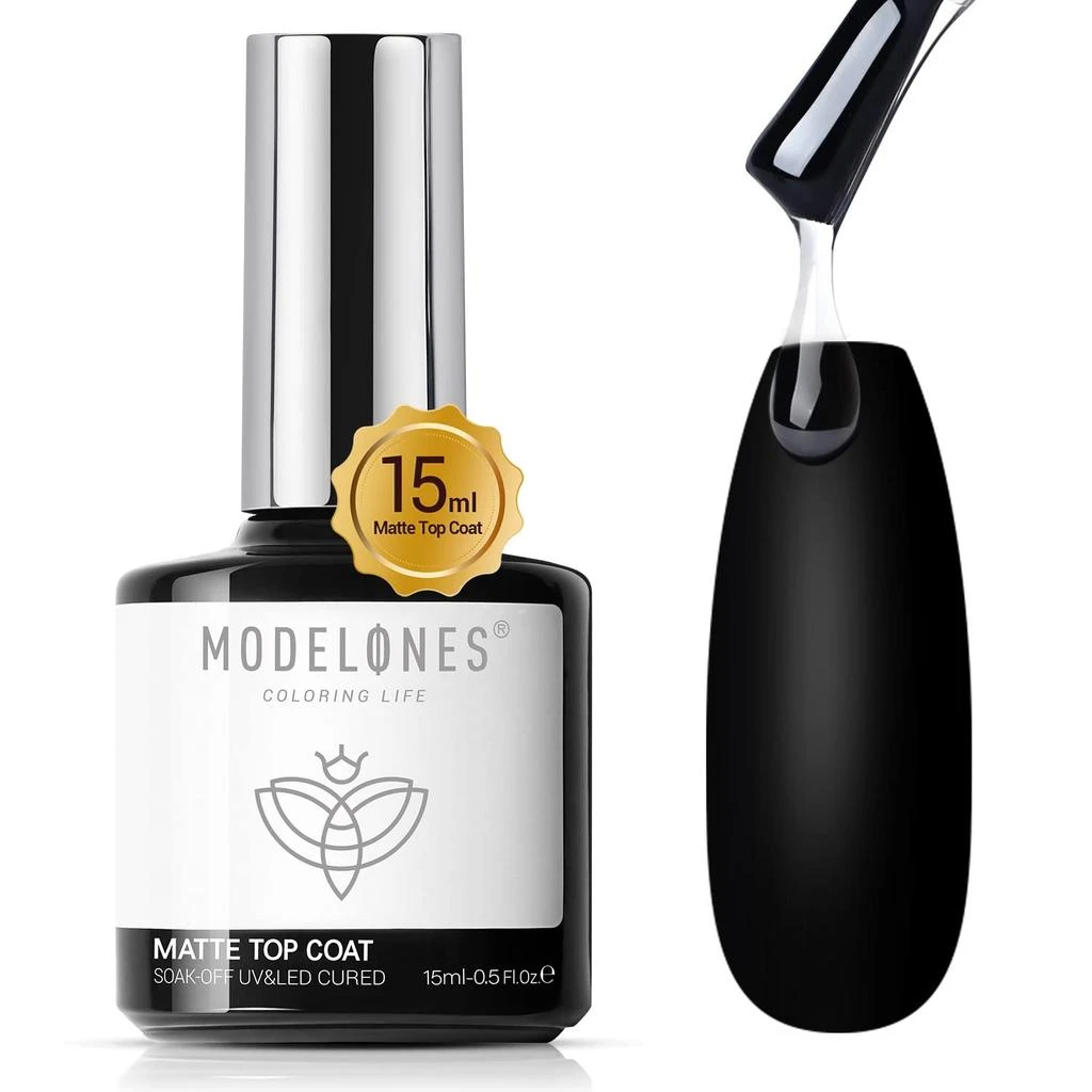 商品[国内直发] MODELONES|Matte Top Coat 15ml,价格¥68,第1张图片