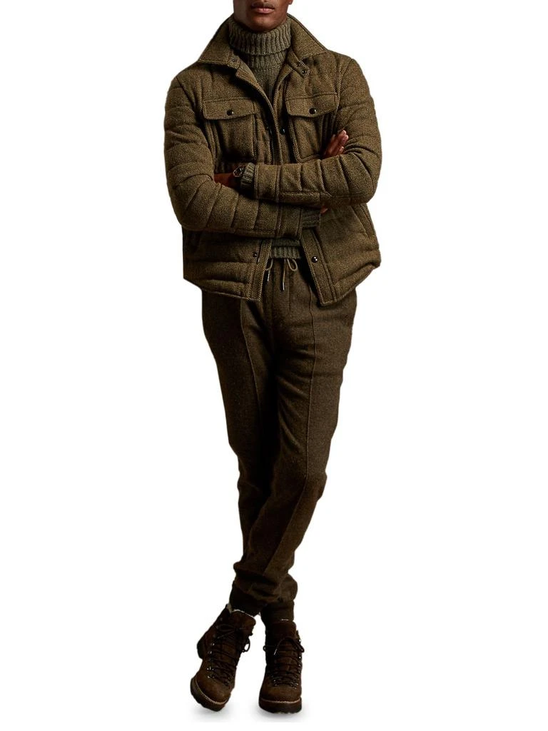 商品Ralph Lauren|Astor Quilted Tweed Jacket,价格¥6365,第4张图片详细描述