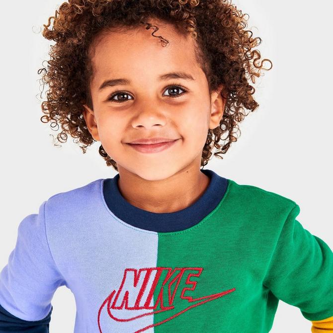 Kids' Toddler Nike Amplify Fleece Crewneck Sweatshirt商品第5张图片规格展示
