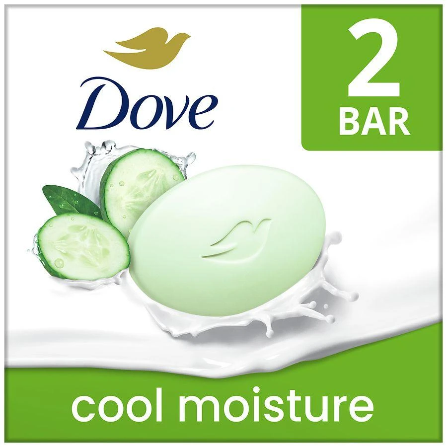 商品Dove|Beauty Bar Cucumber and Green Tea,价格¥42,第3张图片详细描述