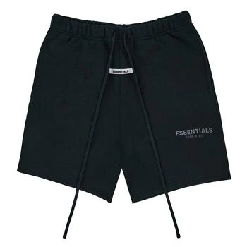 商品Essentials|Fear Of God Essentials Black Reflective Shorts,价格¥1790,第1张图片