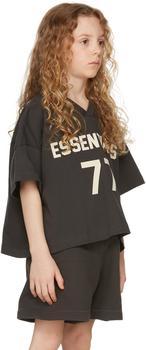 商品Essentials|Kids Black Football T-Shirt,价格¥268-¥268,第3张图片详细描述