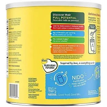 商品Nestle|Nestle NIDO Fortificada Whole Milk Powder (4.85 lbs.),价格¥109,第2张图片详细描述