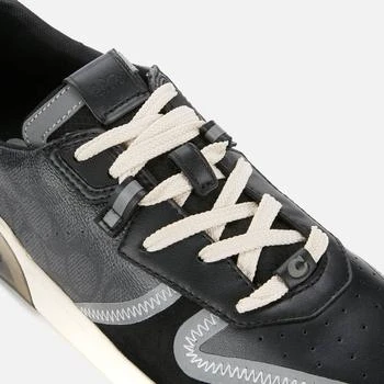 商品Coach|Coach Men's Signature Tech Court Trainers - Charcoal/Black,价格¥1200,第4张图片详细描述