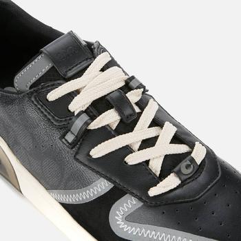 商品Coach|Coach Men's Signature Tech Court Trainers - Charcoal/Black,价格¥1161,第4张图片详细描述